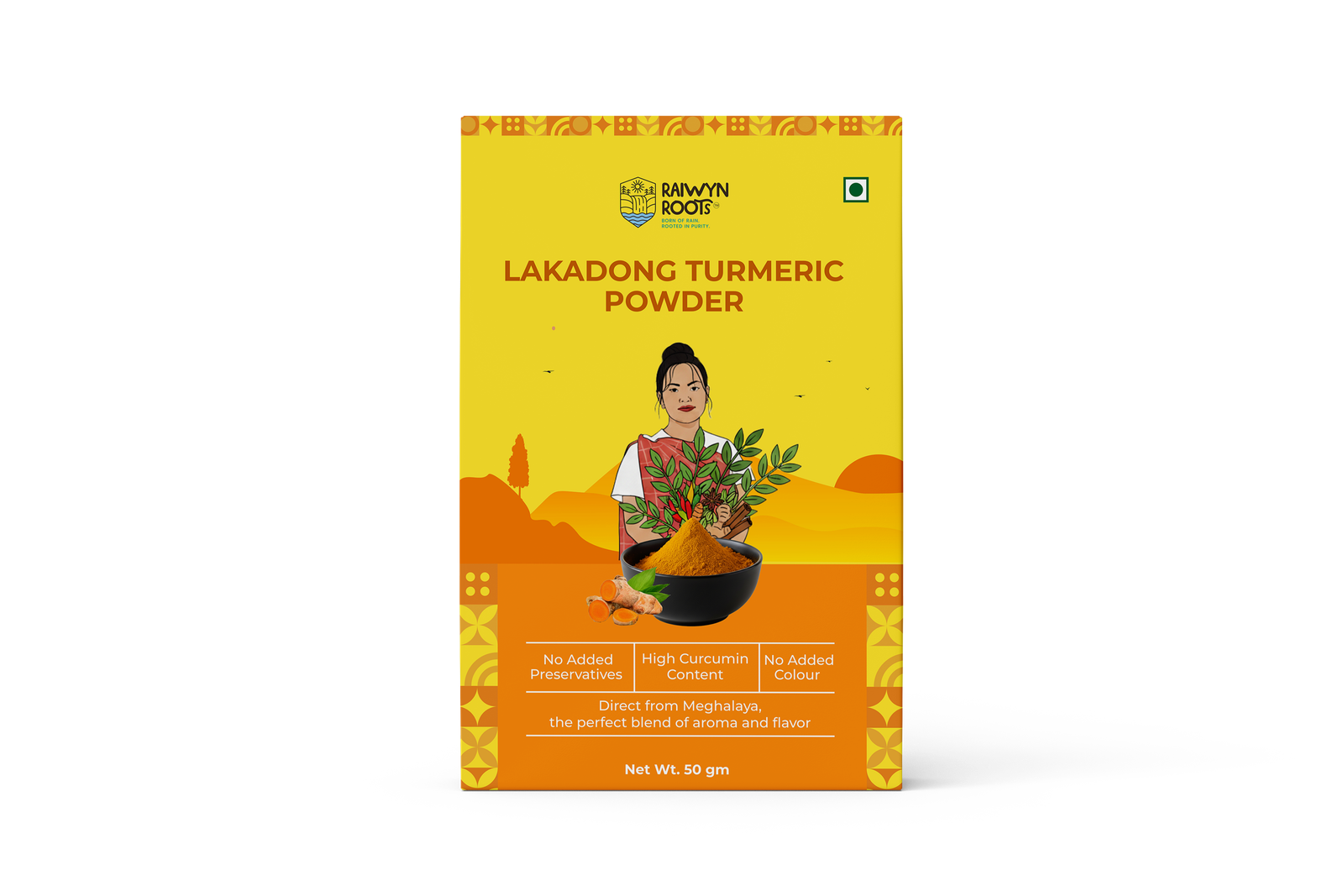 Lakadong Turmeric Powder
